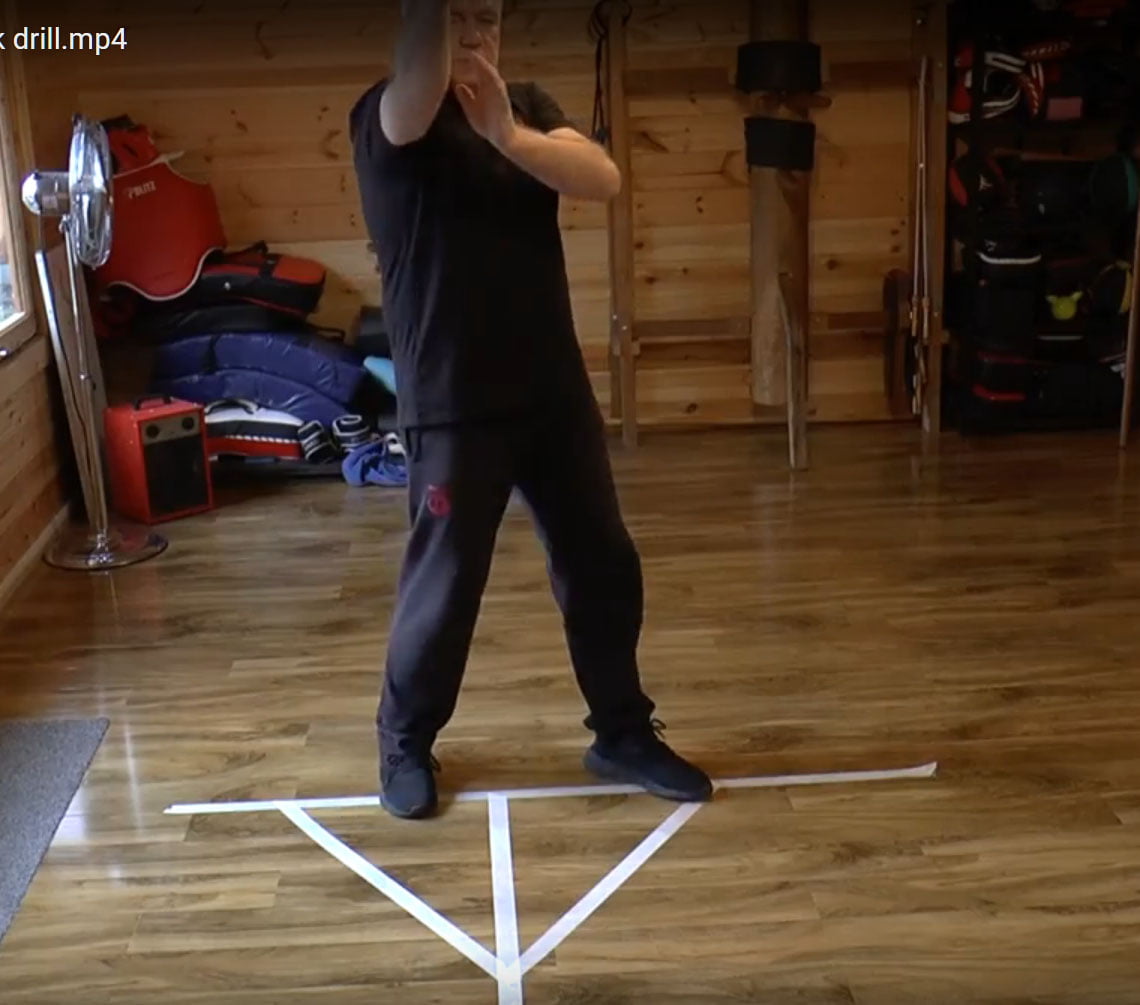 Read more about the article Walking Square Drill with Fak Sau and Punch